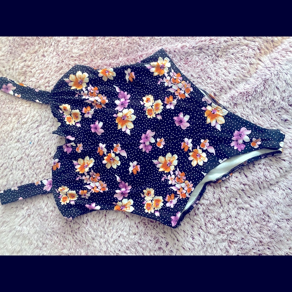 Floral Polka Dot Bodysuit